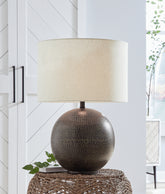 Best Deals Furniture - Ashley Furniture - Hambell Table Lamp - Metal Table Lamp (1/CN) - L207434